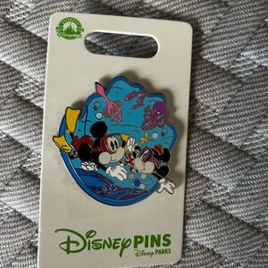 2024 Disney Parks Mickey & Minnie Mouse Runaway Railway Underwater Scuba BNWT